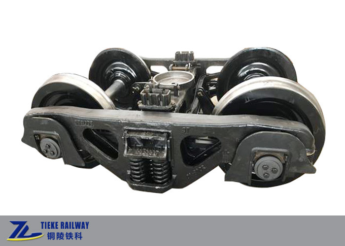 1067mm Cape Gauge Bogie vrachtwagen Bogie 20 ton Pay Load 80m Kleine bocht Radius