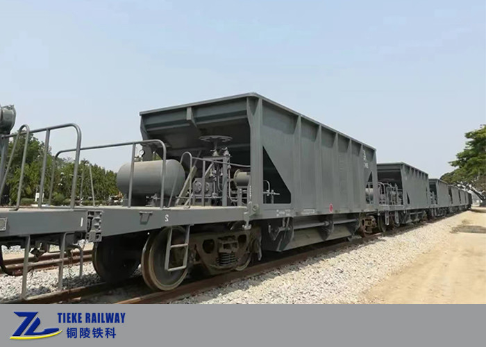 1000 mm Meterspoed Spoorwegen Ballast Hopper Wagon Pay Load 40T Capaciteit 25 kubieke meter
