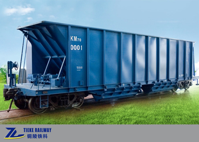 Zware Lading 70 Ton Ore Coal Railway Hopper-Wagens 1435mm Maat 120 Km/H-Snelheidswagens
