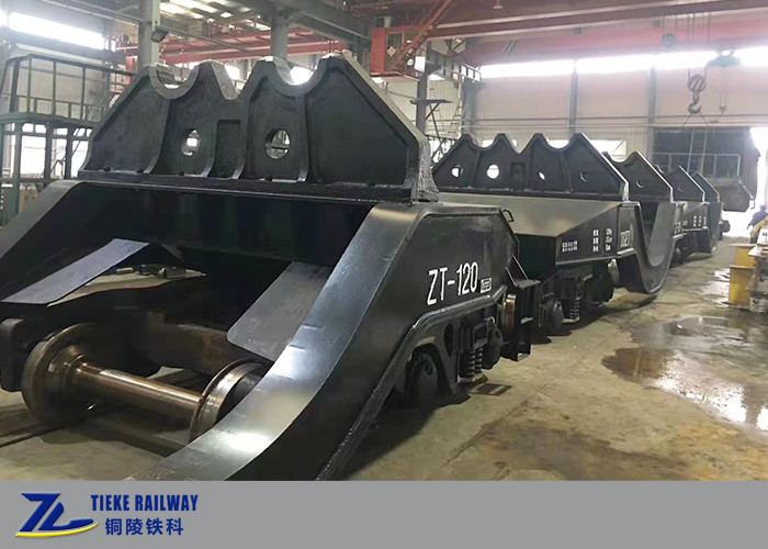 120 Ton Hot Metal Ladle Transfer Auto Lage Kosten Met lage snelheid voor Staalfabricage
