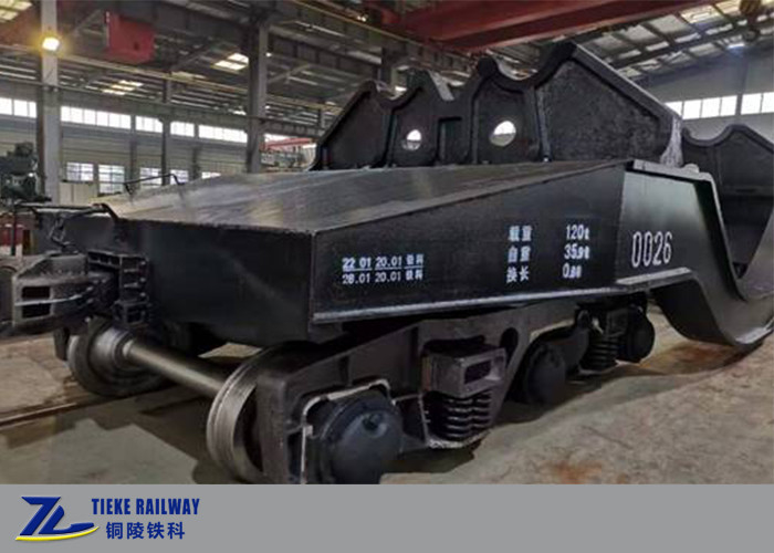 120 Ton Hot Metal Ladle Transfer Auto Lage Kosten Met lage snelheid voor Staalfabricage