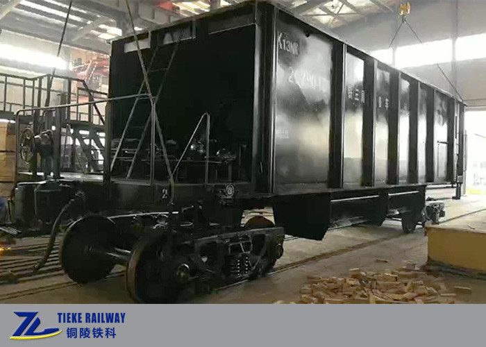 Van de de Spoorweglading van UIC 60t van de de Treinauto de Vultrechterwagen voor de Minerale Deeltjes van het Ballasterts