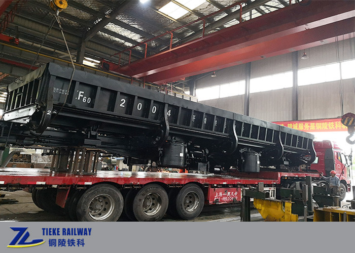 De Ballast Pneumatische Zij Tippende Kipwagen van de ertssteenkool 60 Ton Ladings 50 Km/H