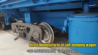 85T Railway Self Dumping Wagon Factory Directe prijs